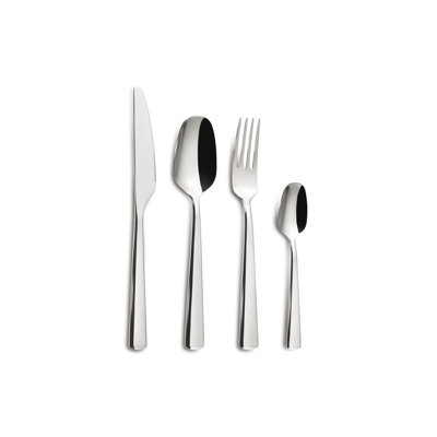Latitude Run Anfisa 24 Piece Stainless Steel Cutlery Set , Service for 6