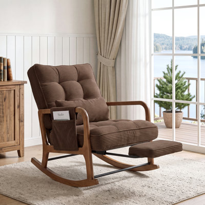 Solid Wood Rocking Chair