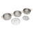 3-Tier Stainless Steel Steamer Pot with Glass Lid Large Capacity Multi-Layer Steamer Set for Gas and Induction Cooktops