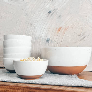 Everly Quinn Mora Ceramic Bowls For Kitchen, 28Oz - Bowl Set Of 4 - For  Cereal, Salad, Pasta, Soup, Dessert, Serving - Dishwasher, Microwave, And  Oven Safe - For Breakfast, Lunch And Dinner