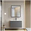 Armoire à pharmacie murale ou miroir encastrable 20 po x 26 po pour salle de bain ou salon