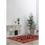 Andelz Black, Red Rug 4'4" x 7'3"