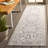 Brysin Oriental Machine Woven Power Loom Polypropylene Area Rug in Ivory/Gray-1814913764