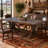 Canyon Ridge Rustic Trestle Dining Table (97")