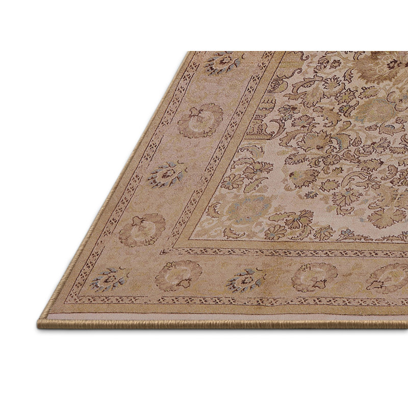 Tapis brun à motif oriental, Rectangle 5 pi x 8 pi