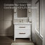 Pennington® Self-Rimming Drop-in Bathroom Sink with 4" Centers-2844451-1707039
