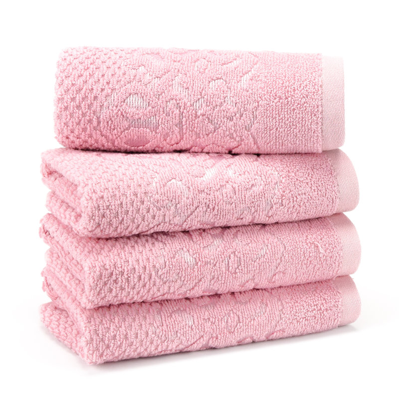 Serviette de toilette Parkerson en coton turc, Rose