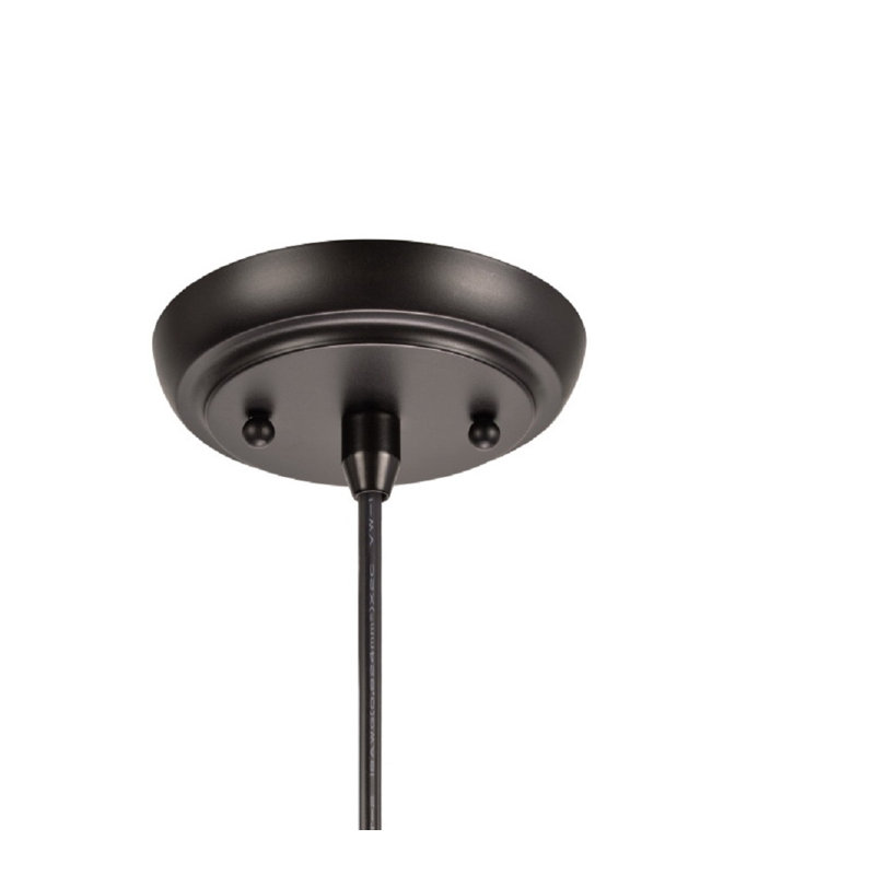 Rana 2 - Light Oil Rubbed Bronze Unique/Statement Pendant, Beige