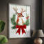 Reproduction d'art encadré «Christmas Holiday Art XL III» - bois massif-132897809