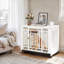 Meuble de cage en bois pour chien avec cage amovible-2259415-5052507