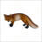 Realistic Red Fox Figurine