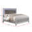 Bed With LED Light Trim In Silver-1468528744