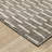Orion Modern Geometric Lines Charcoal/Beige Area Rug-1855530931