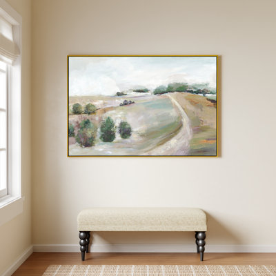 «Kel Country Road Hill» par Allison Pearce, reproduction sur toile flottante