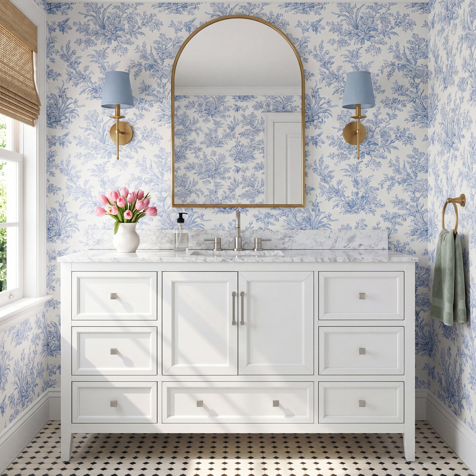Murrieta 61'' Single Bathroom Vanity, White