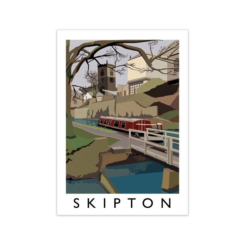 Skipton by Richard O'Neill - Print, 84.1 cm H x 59.4 cm W