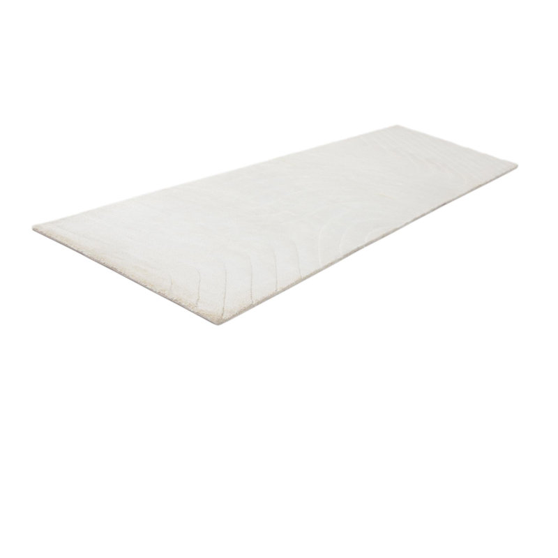 Tapis de couloir beige clair Iniguez