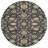 Machine Washable Indoor/Outdoor Segin ACN1149 Black Rug-109514214