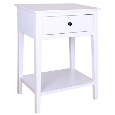 55.9cm W Solid Wood Bedside Table
