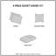 Housse de couette pour lit rembourré en microfibre Blush-118740239-118740238