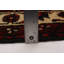 Tapis noir et rouge Andelz 3 pi 4 po x 13 pi 8 po