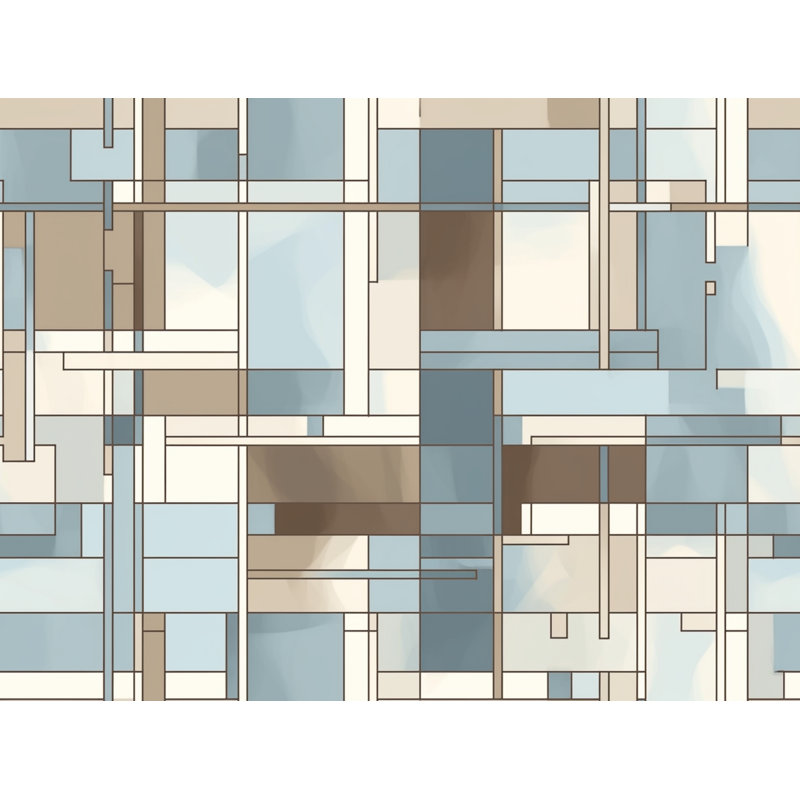 Levar Mondrian Geometric Levar Bedding, Queen