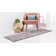 Tapis abstrait gris Sepe