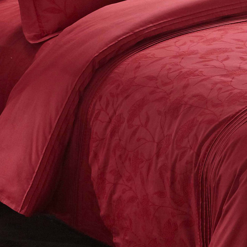 Vorgara Floral Duvet Cover Set with Pillowcases Included