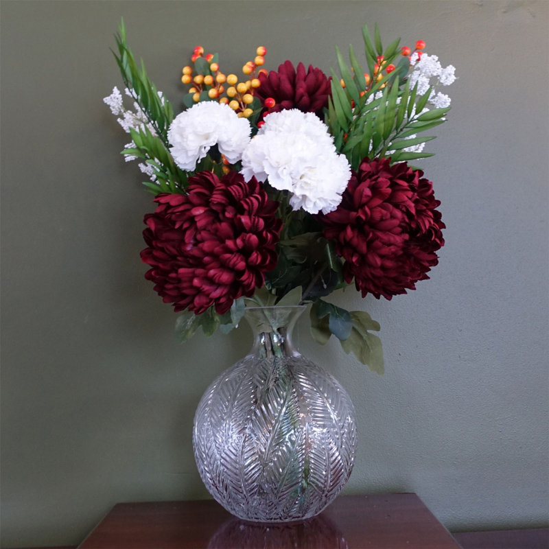 Silk Artificial Arrangement in Vase