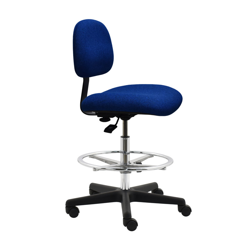 Cotty Drafting Chair, Blue