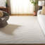 Burleson Abstract Hand Tufted Wool Area Rug in Ivory-71382887