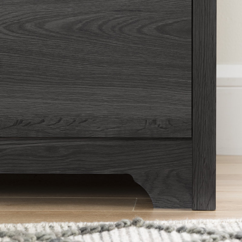 Commode 6 tiroirs Fusion, Chêne gris