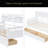 Twin Size Daybed, Wood Slat Support, With Bedside Shelves And Two Drawers-357310628