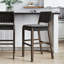 Tabouret de bar en suède tissé avec pieds en bois massif-1800429888-1798612885-1746367328