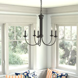 Arunvir 5 - Light Dimmable Classic / Traditional Chandelier