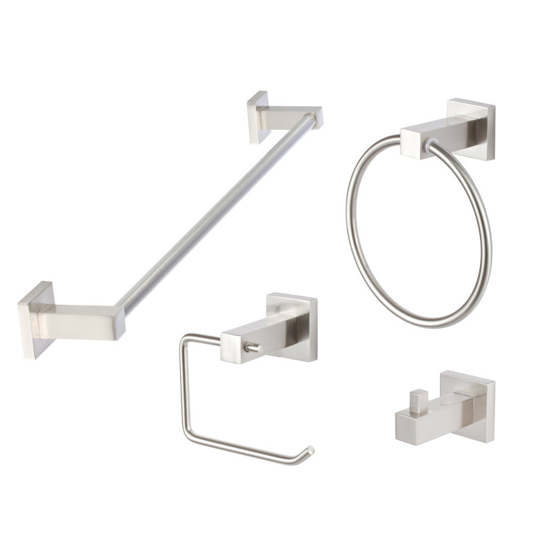 Ensemble de salle de bain Baden Series, Nickel satiné