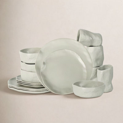 Atik Piece Stoneware Dinnerware Set - Service for 4