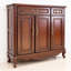 Walnut Solid Wood Shoe Storage Bench