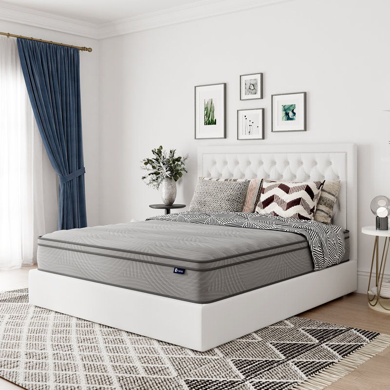 Cleo 23cm Memory Foam Pocket Sprung  Mattress, Single (3')