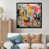 Black Single Picture Framed