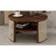 Table basse ronde en rotin avec rangement-1534539128