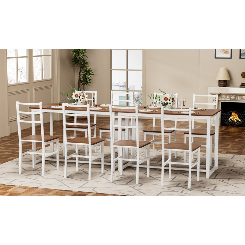 Ensemble de chaises de table en bois