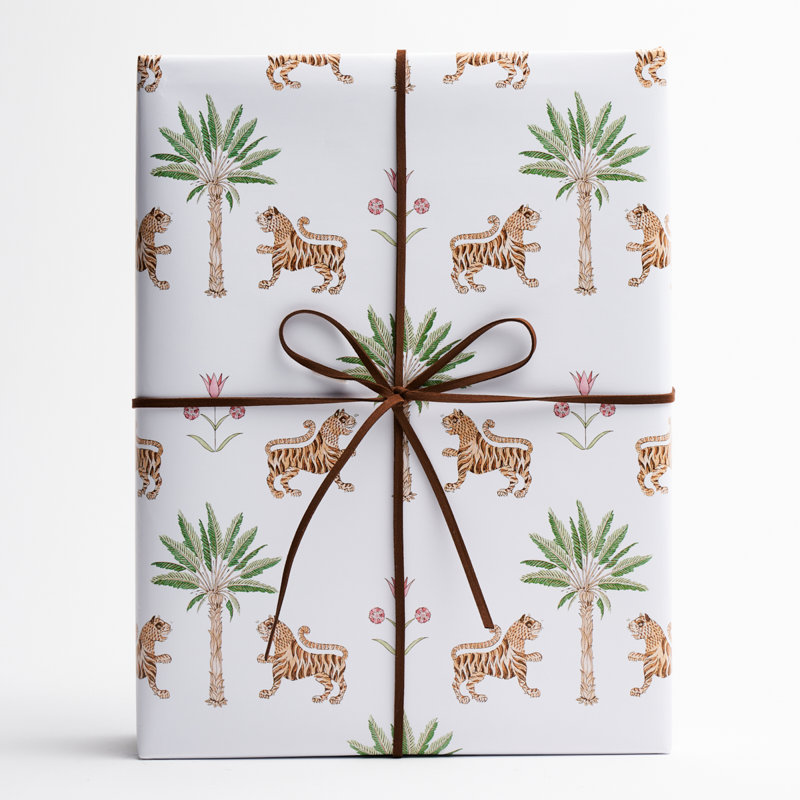 Papier d'emballage Tiger Palm