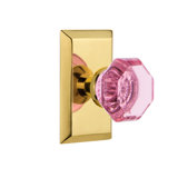 Studio Plate with Waldorf Pink Door Knob