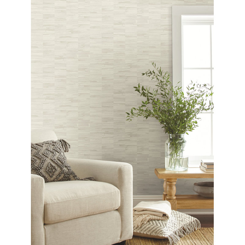 Papier peint Réserve, Blanc cassé