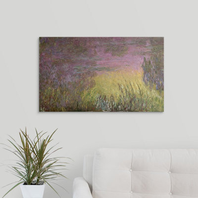 Claude " Waterlilies At Sunset, 1915 26 " by Claude Monet