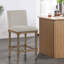 Tamami 26" High Modern Farmhouse Turned Leg Beaded Counter Stool-99277278-99277279-99277284