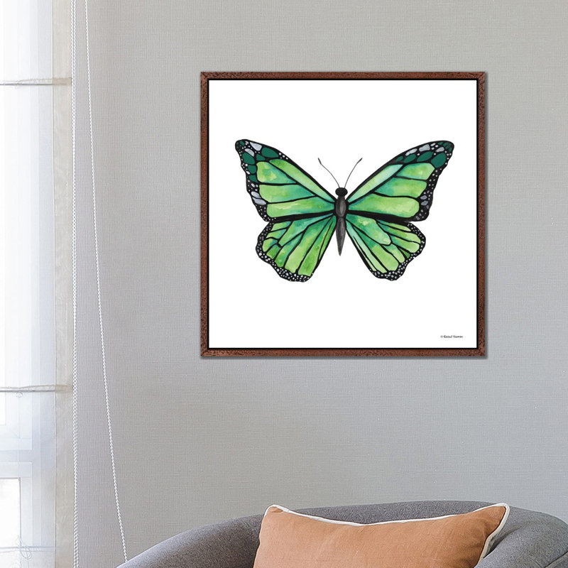 Naturally Wonderful Butterfly by Rachel Nieman - Gallery-Wrapped Canvas Giclée on Canvas, Classic Wood Framed