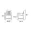 Amalfi Outdoor Teak Dining Armchair-1418120165