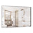 Oversized Bathroom Mirror Wall Mount Mirror,Vertical Horizontal Hanging Aluminum Framed Wall Mirror Full Length Mirror,Full Body Mirror For Bedroom Living Room